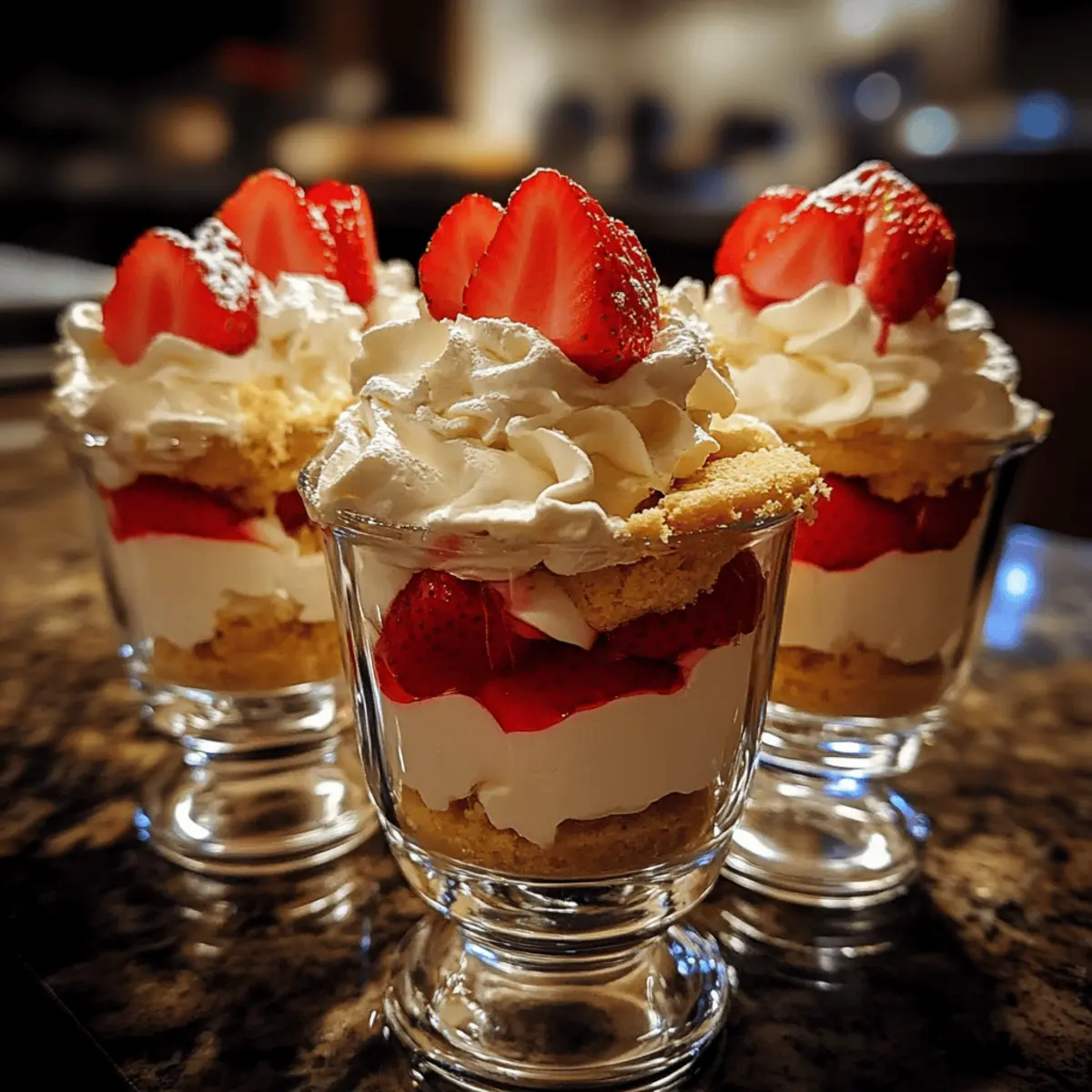 Effortless Elegance: Make-Ahead Strawberry Shortcake Trifles for Any Event
